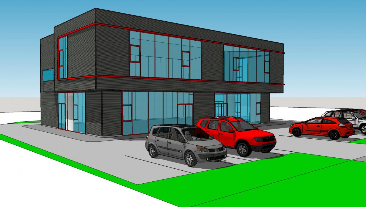 De inchiriat spatiu comercial Showroom Oras Pantelimon DN3