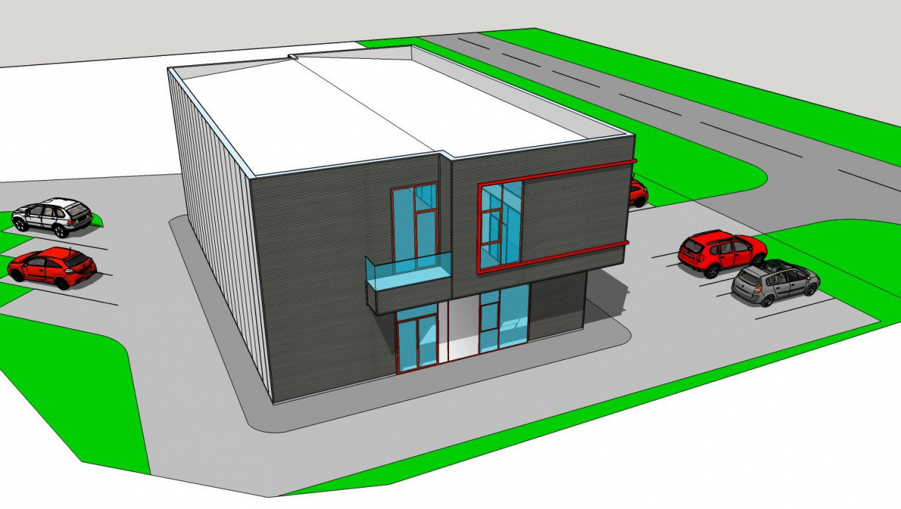 De inchiriat spatiu comercial Showroom Oras Pantelimon DN3