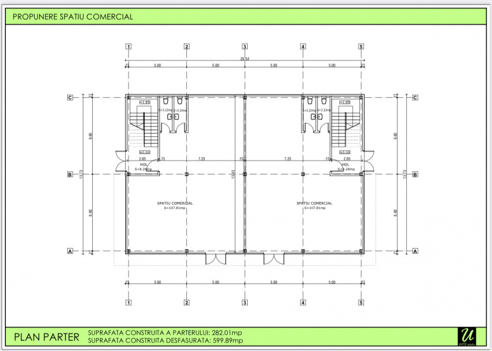 De inchiriat spatiu comercial Showroom Oras Pantelimon DN3