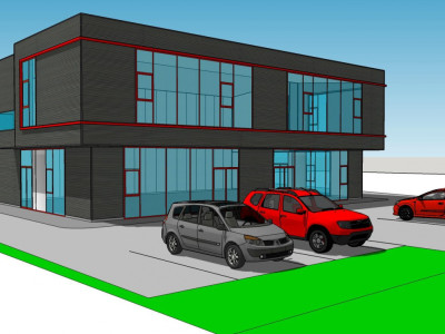 De inchiriat spatiu comercial Showroom Oras Pantelimon DN3